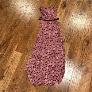 F21 Pink Maxi Dress